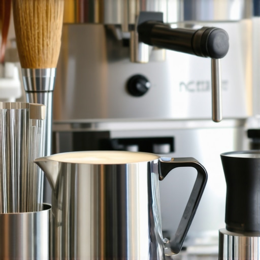 Top Milk Pitchers & Espresso Tamper Accessories for Perfect Latte Art